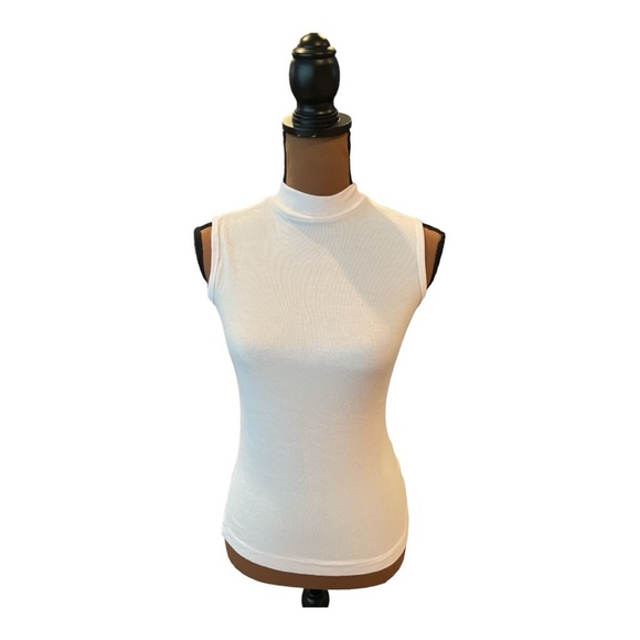 Truth NYC Tops - Truth Mock Neck Sleeveless Top Size XS  #B46